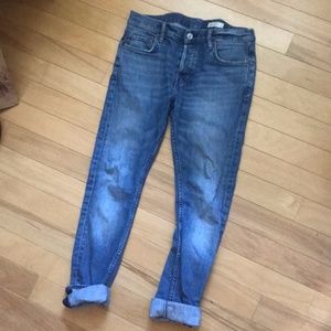 All Saints Inkom Cigarette Indigo Skinny Jeans